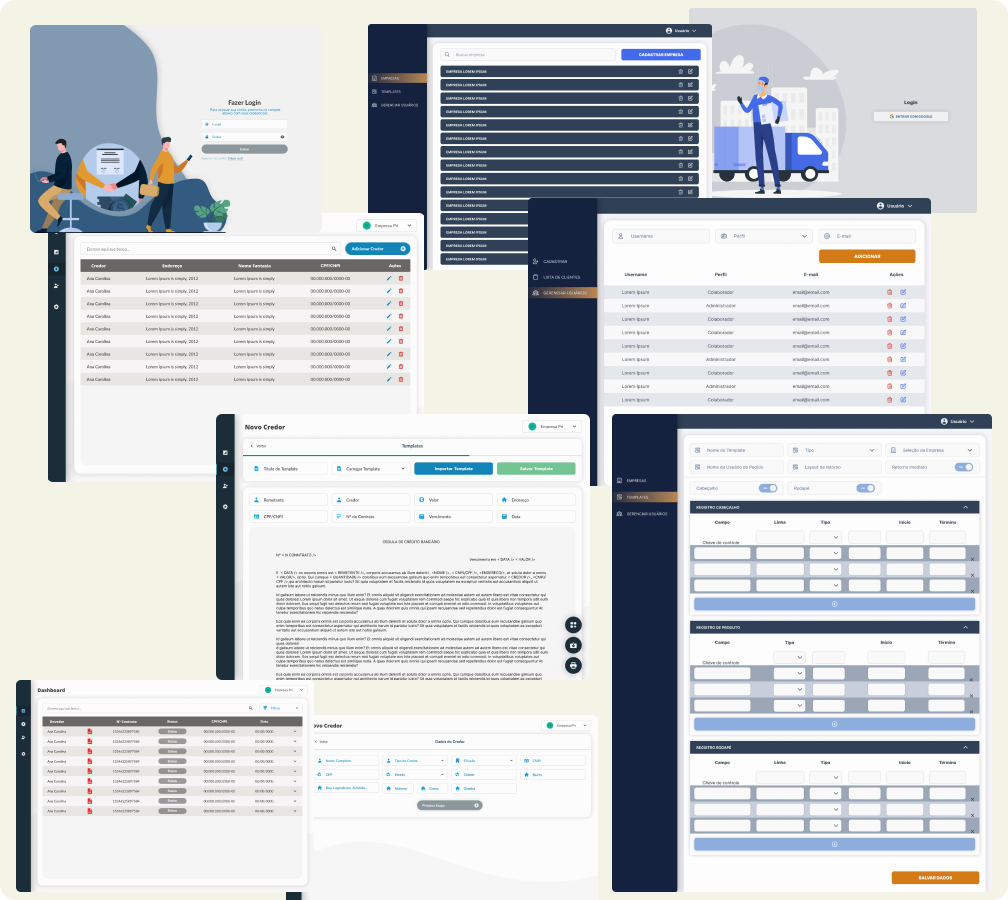 Clique para ampliar Design System e Mobile