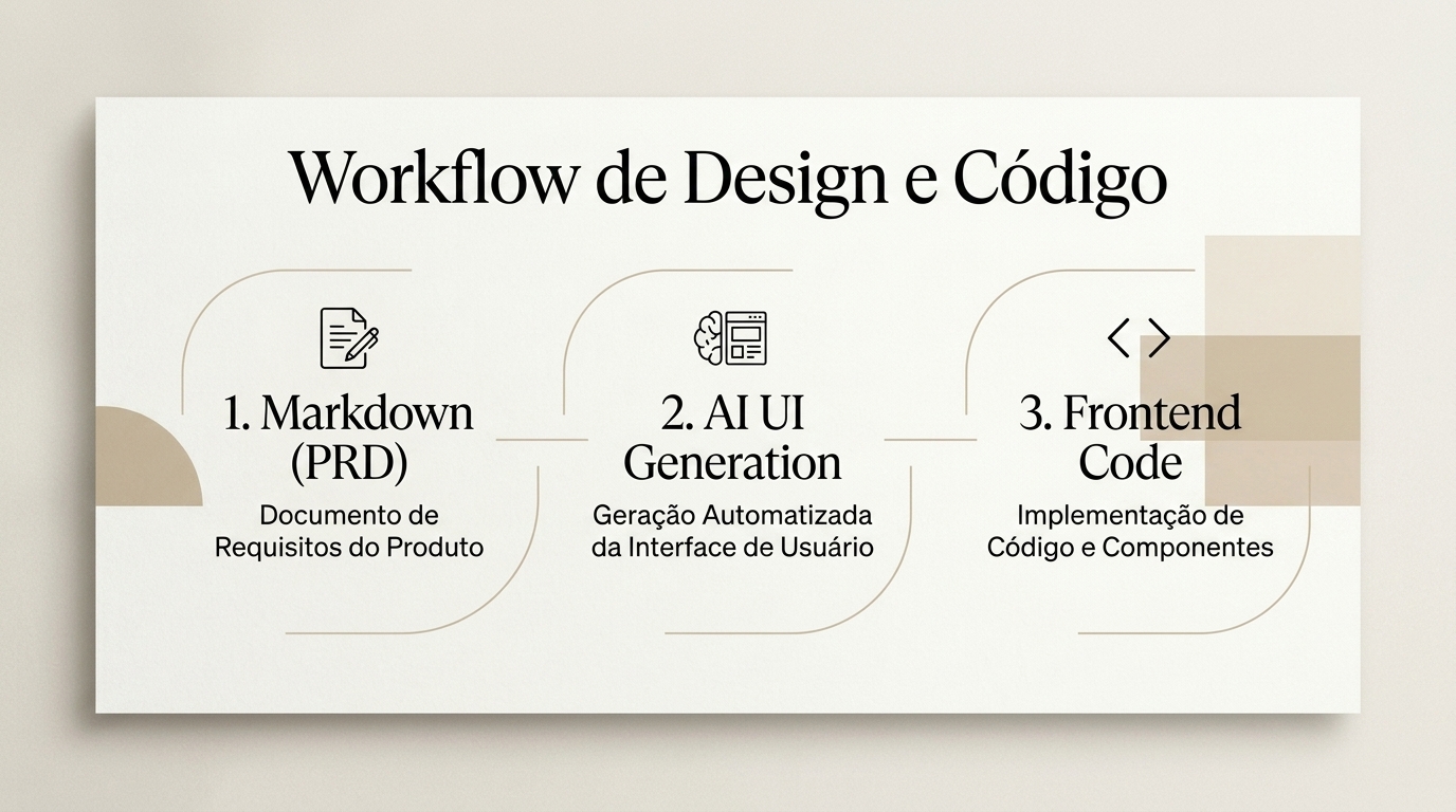 Clique para ampliar Workflow de Design e Código